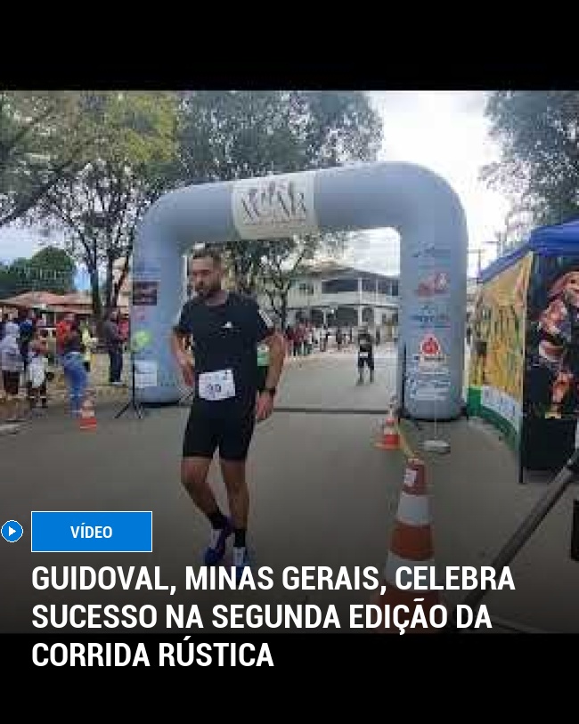 Guidoval, Minas Gerais, Celebra Sucesso na Segunda Edição da Corrida Rústica