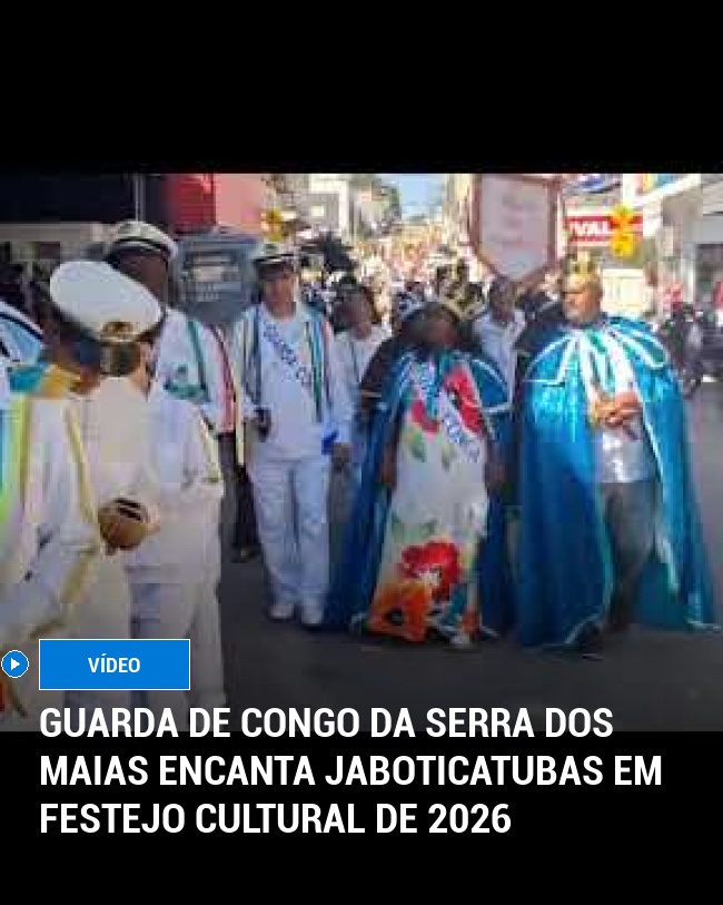 Guarda de Congo da Serra dos Maias Encanta Jaboticatubas em Festejo Cultural de 2026