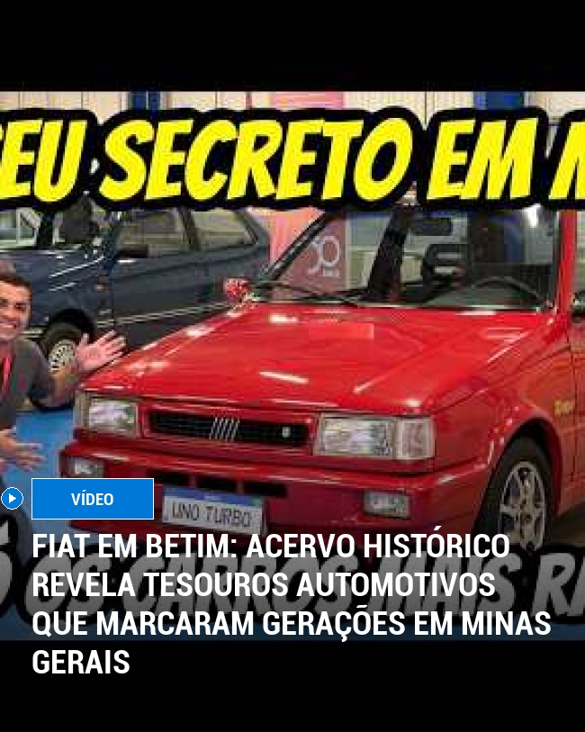 Fiat em Betim: Acervo Histórico Revela Tesouros Automotivos que Marcaram Gerações em Minas Gerais
