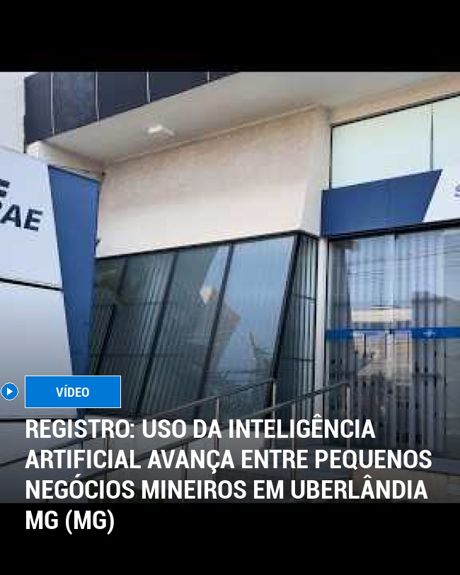 REGISTRO: Uso da inteligência artificial avança entre pequenos negócios mineiros em Uberlândia MG (MG)