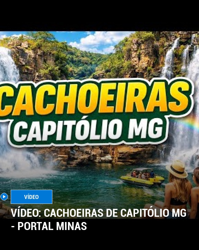 VÍDEO: Cachoeiras De Capitólio Mg - Portal Minas