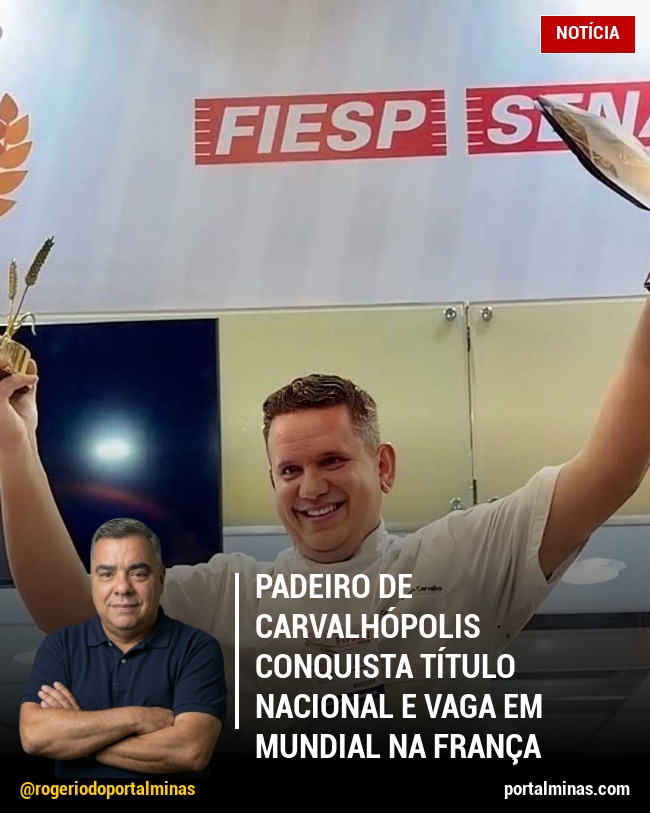 Padeiro de Carvalhópolis Conquista Título Nacional e Vaga em Mundial na França