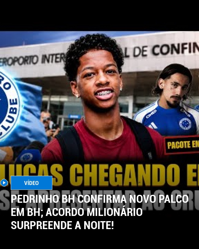 Pedrinho BH confirma novo palco em BH; acordo milionário surpreende a noite!