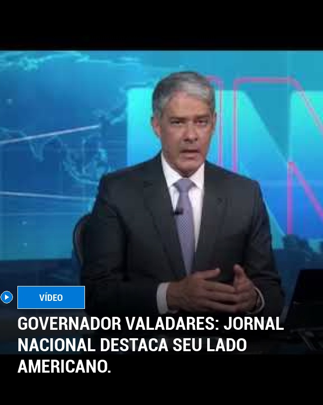 Governador Valadares: Jornal Nacional destaca seu lado americano.