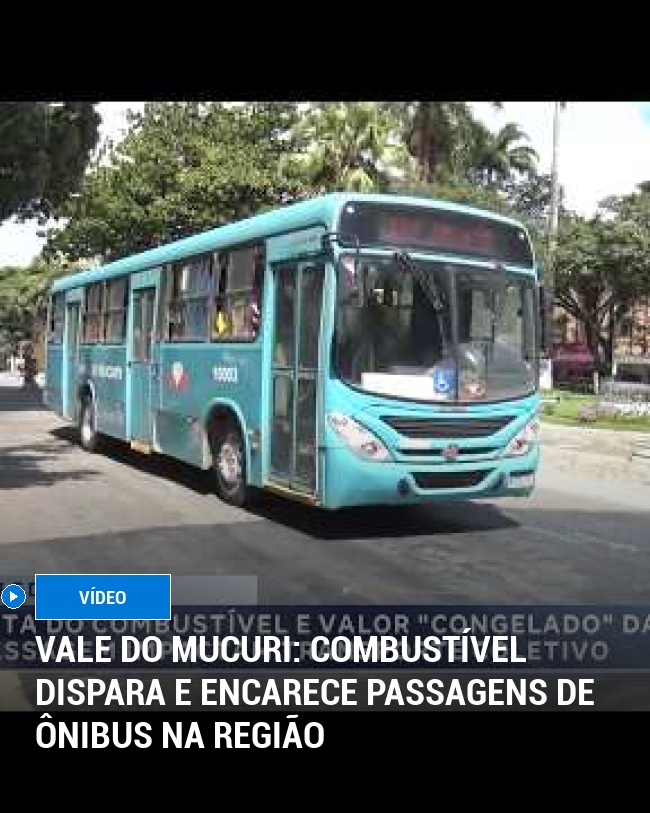 Vale do Mucuri: Combustível dispara e encarece passagens de ônibus na região