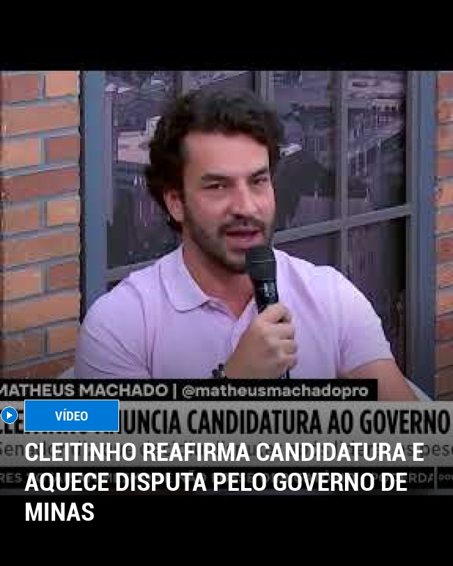 Cleitinho Reafirma Candidatura e Aquece Disputa pelo Governo de Minas