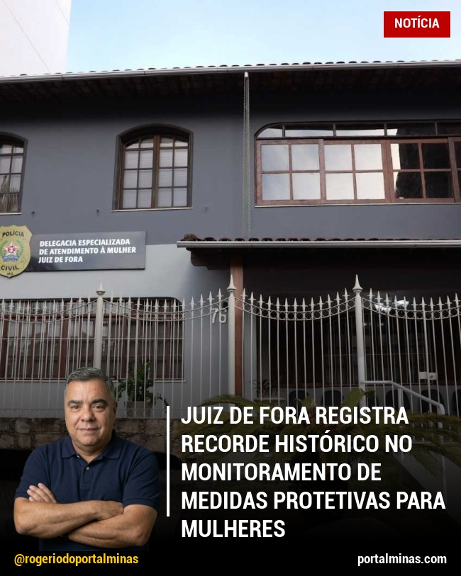 Juiz de Fora Registra Recorde Histórico no Monitoramento de Medidas Protetivas para Mulheres