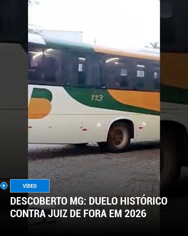 Descoberto MG: Duelo histórico contra Juiz de Fora em 2026