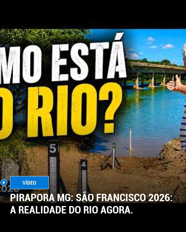 Pirapora MG: São Francisco 2026: a realidade do rio agora.