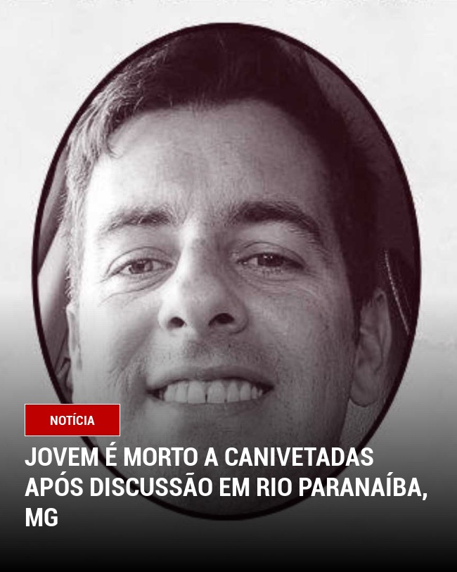Jovem é morto a canivetadas após discussão em Rio Paranaíba, MG