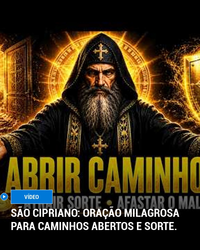 São Cipriano: Oração milagrosa para caminhos abertos e sorte.