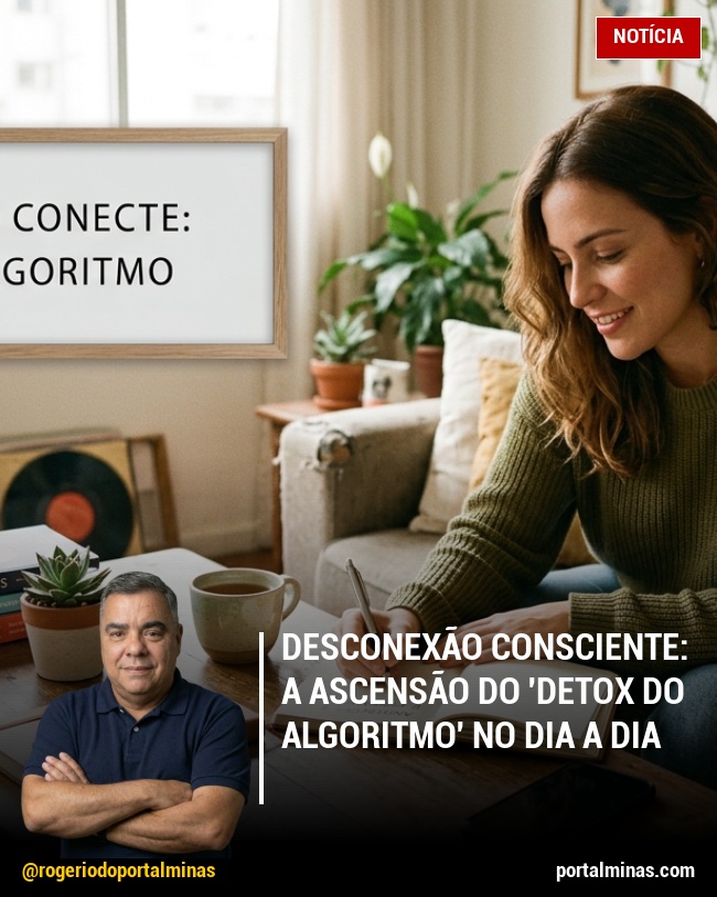 Desconexão Consciente: A Ascensão do 'Detox do Algoritmo' no Dia a Dia