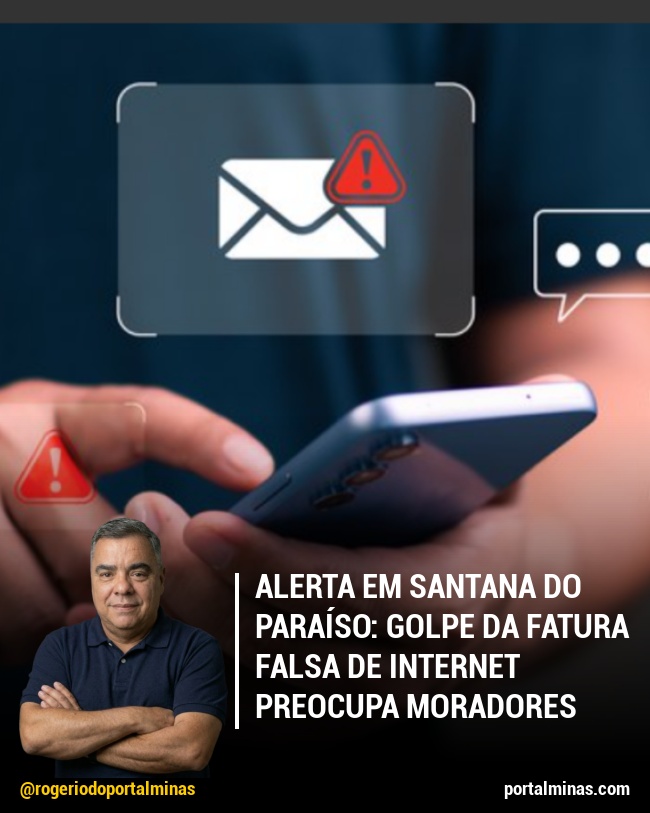Alerta em Santana do Paraíso: Golpe da Fatura Falsa de Internet Preocupa Moradores