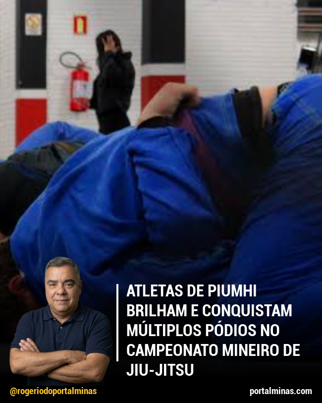 Atletas de Piumhi Brilham e Conquistam Múltiplos Pódios no Campeonato Mineiro de Jiu-Jitsu