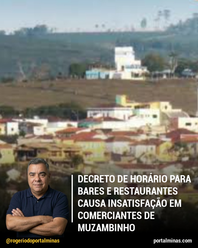 Decreto de Horário para Bares e Restaurantes Causa Insatisfação em Comerciantes de Muzambinho
