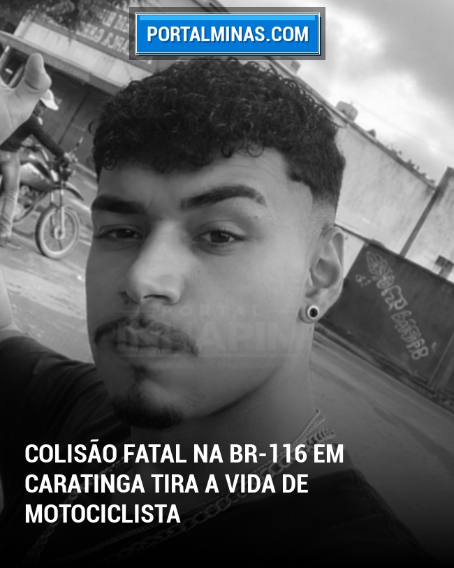 Colisão Fatal na BR-116 em Caratinga Tira a Vida de Motociclista