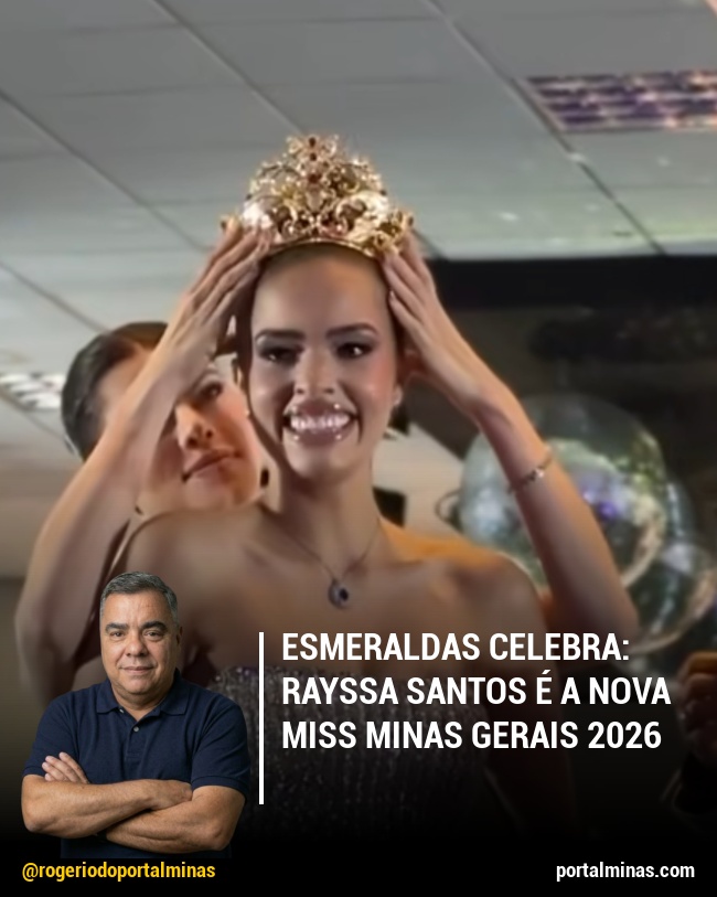 Esmeraldas Celebra: Rayssa Santos É a Nova Miss Minas Gerais 2026