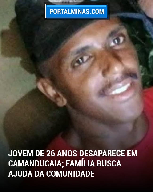Jovem de 26 Anos Desaparece em Camanducaia; Família Busca Ajuda da Comunidade