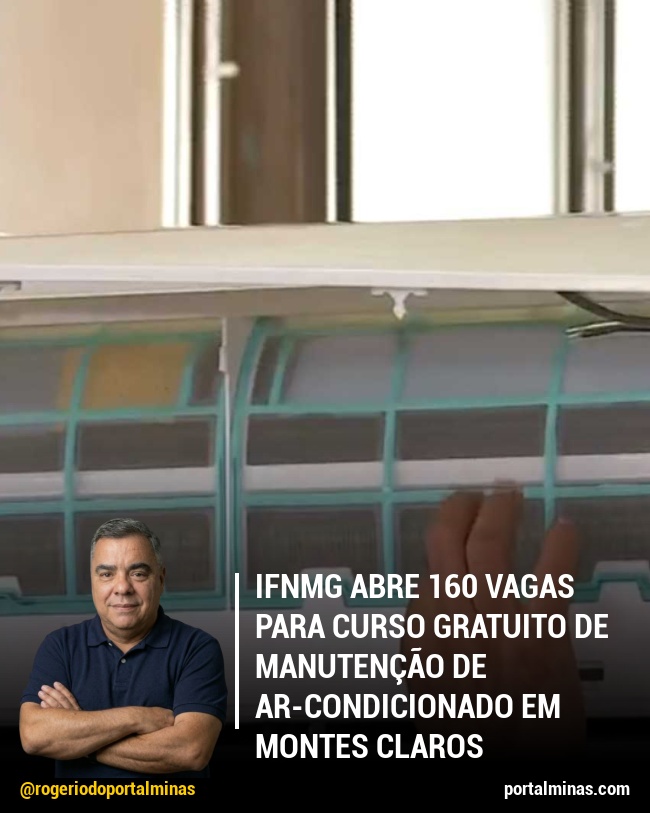 IFNMG Abre 160 Vagas para Curso Gratuito de Manutenção de Ar-Condicionado em Montes Claros