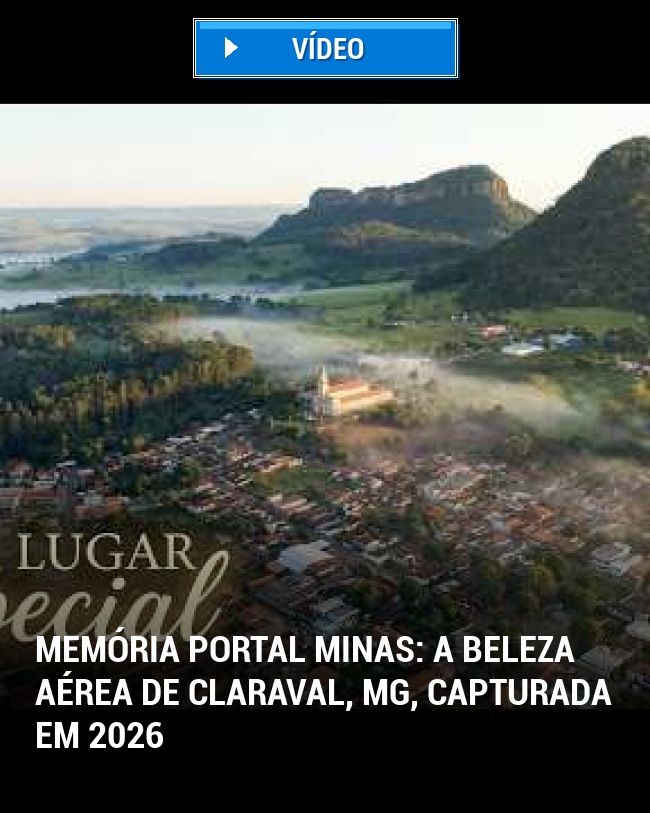 MEMÓRIA PORTAL MINAS: A Beleza Aérea de Claraval, MG, Capturada em 2026