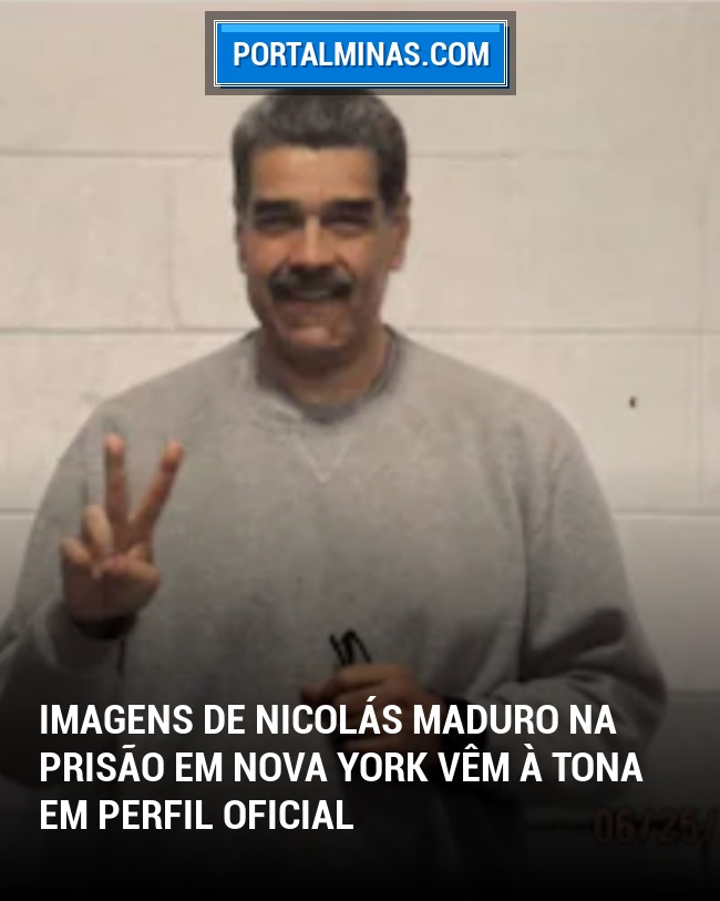 Imagens de Nicolás Maduro na Prisão em Nova York Vêm à Tona em Perfil Oficial
