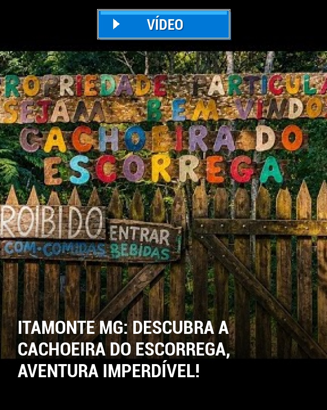 Itamonte MG: Descubra a Cachoeira do Escorrega, aventura imperdível!
