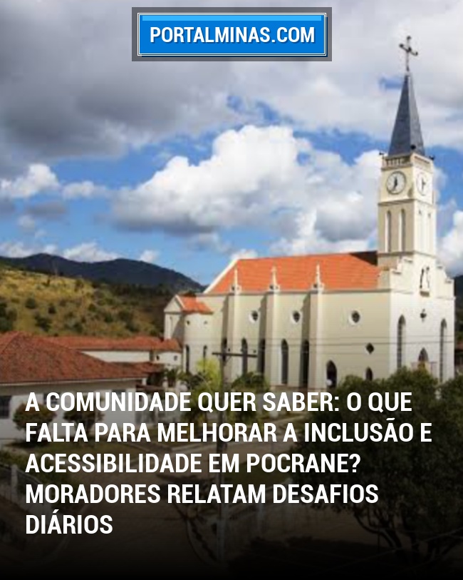 A Comunidade Quer Saber: O que falta para melhorar a inclusão e acessibilidade em Pocrane? Moradores relatam desafios diários