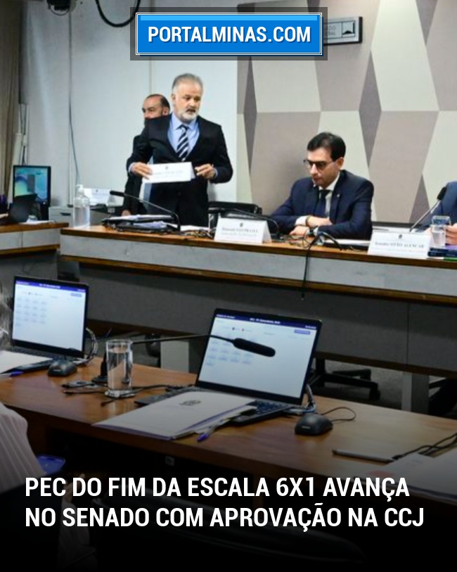 PEC do Fim da Escala 6x1 Avança no Senado com Aprovação na CCJ