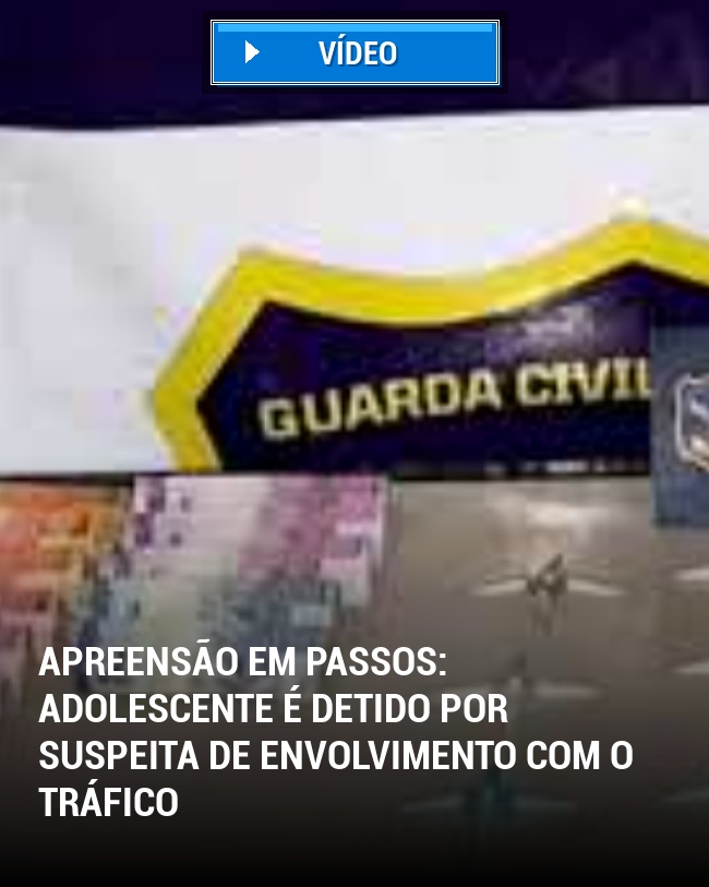 Apreensão em Passos: Adolescente é Detido por Suspeita de Envolvimento com o Tráfico