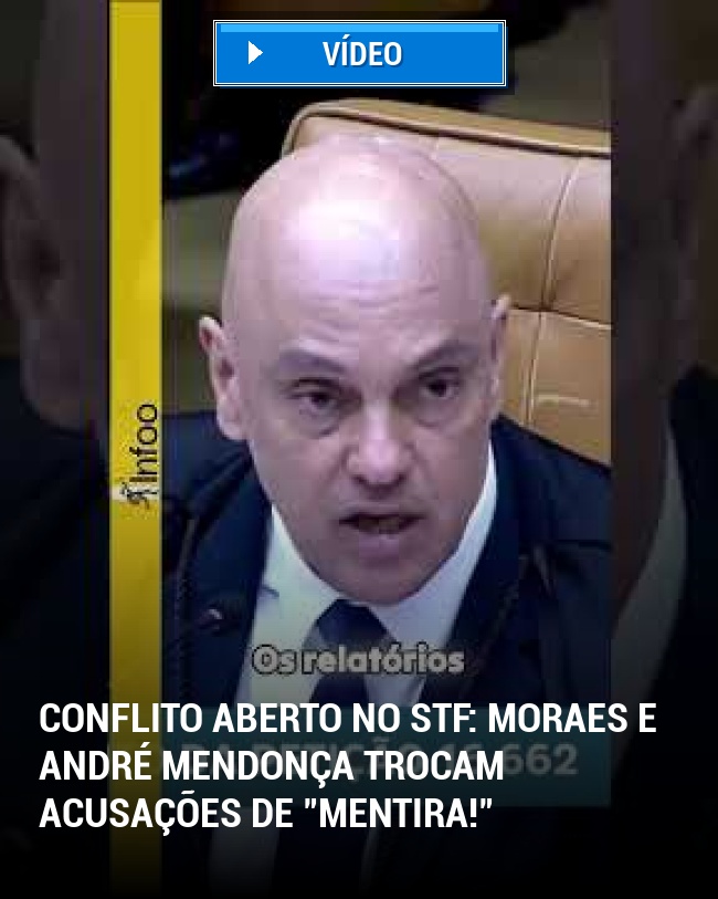 Conflito Aberto no STF: Moraes e André Mendonça Trocam Acusações de "Mentira!"