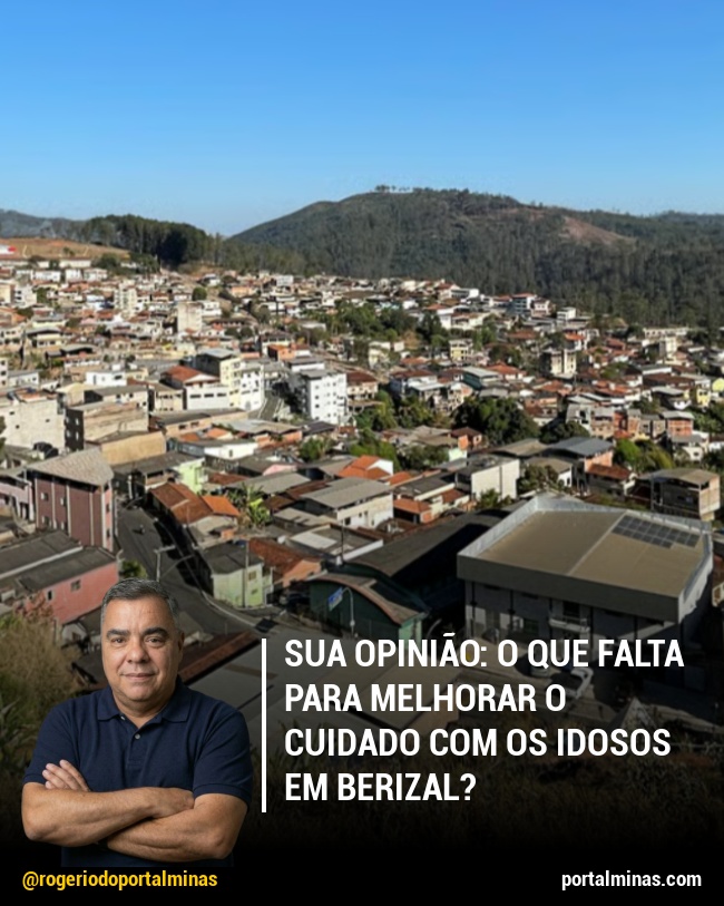 Sua opinião: O que falta para melhorar o cuidado com os idosos em Berizal?