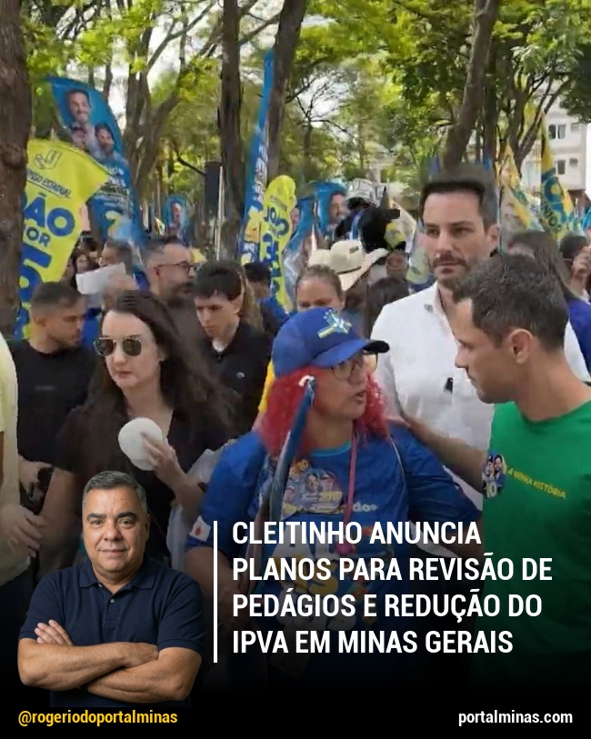 Cleitinho Anuncia Planos para Revisão de Pedágios e Redução do IPVA em Minas Gerais