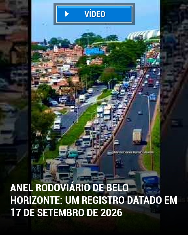 Anel Rodoviário de Belo Horizonte: Um Registro Datado em 17 de Setembro de 2026
