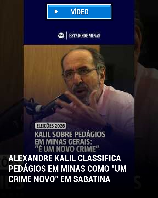 Alexandre Kalil classifica pedágios em Minas como "um crime novo" em sabatina