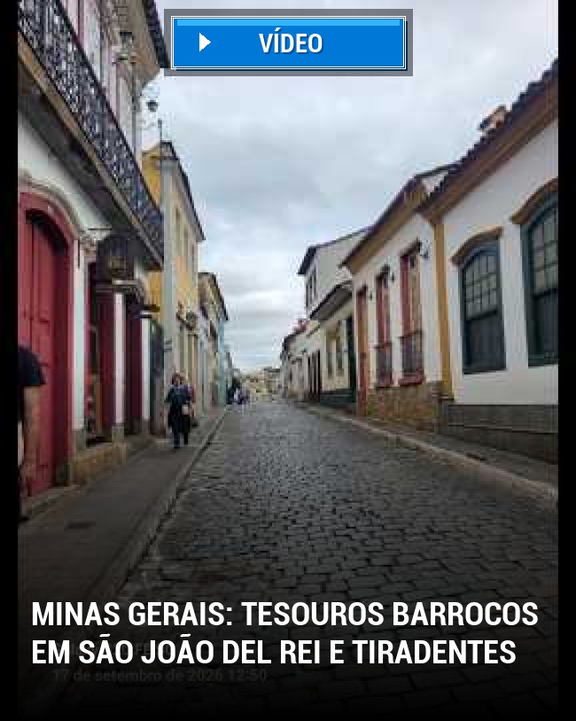 Minas Gerais: Tesouros barrocos em São João del Rei e Tiradentes