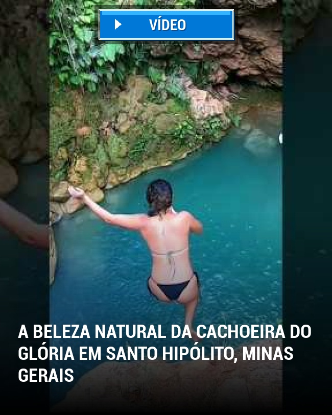 A Beleza Natural da Cachoeira do Glória em Santo Hipólito, Minas Gerais