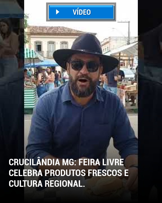 Crucilândia MG: Feira livre celebra produtos frescos e cultura regional.