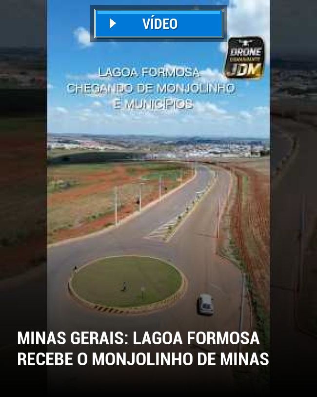 Minas Gerais: Lagoa Formosa recebe o Monjolinho de Minas