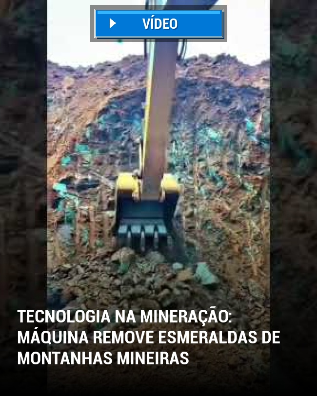 Tecnologia na Mineração: Máquina Remove Esmeraldas de Montanhas Mineiras