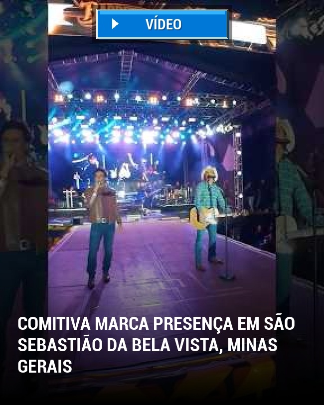 Comitiva Marca Presença em São Sebastião da Bela Vista, Minas Gerais