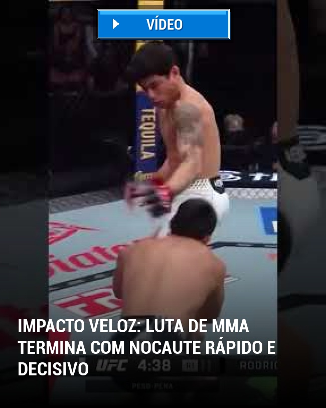 Impacto Veloz: Luta de MMA Termina com Nocaute Rápido e Decisivo