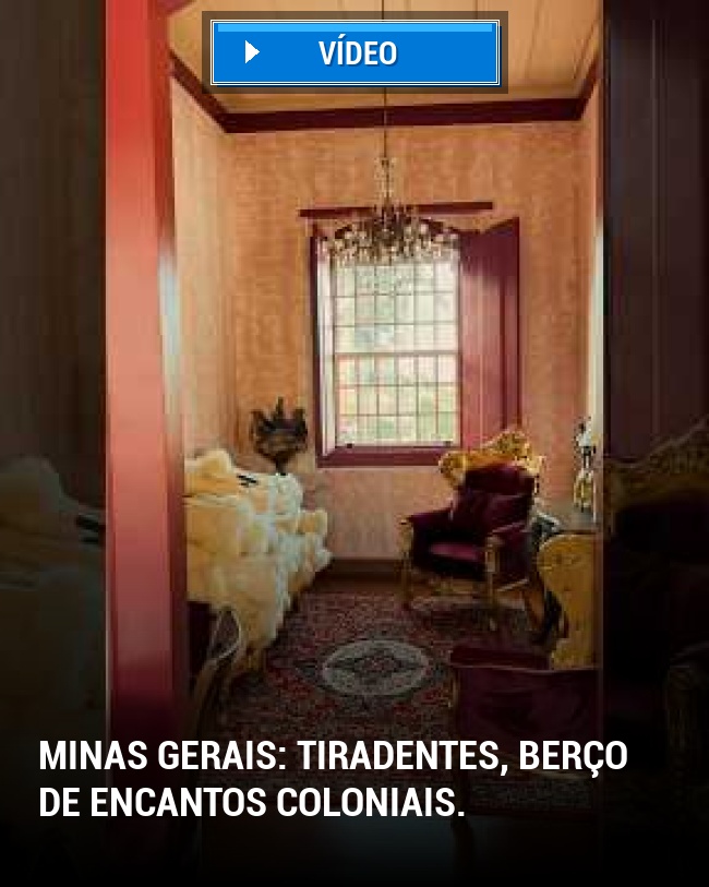 Minas Gerais: Tiradentes, berço de encantos coloniais.