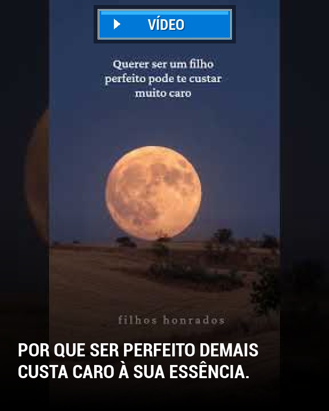 Por que ser perfeito demais custa caro à sua essência.
