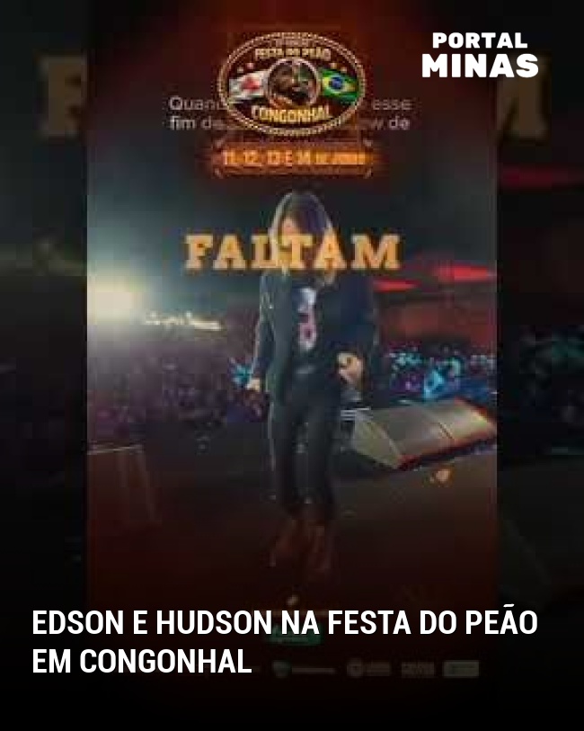 Edson e Hudson na Festa do Peão em Congonhal