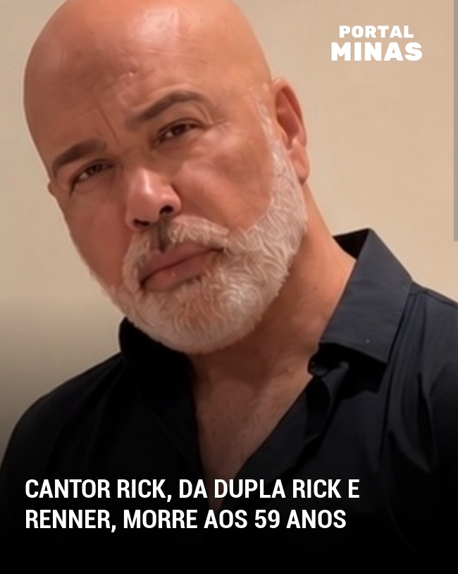 Cantor Rick, da Dupla Rick e Renner, morre aos 59 Anos
