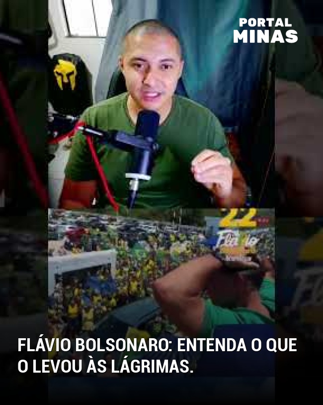 Flávio Bolsonaro: entenda o que o levou às lágrimas.