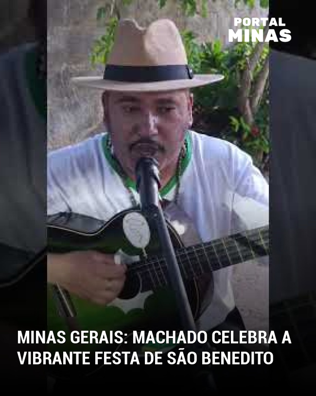 Minas Gerais: Machado celebra a vibrante Festa de São Benedito