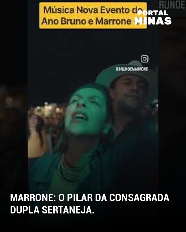 Marrone: o pilar da consagrada dupla sertaneja.