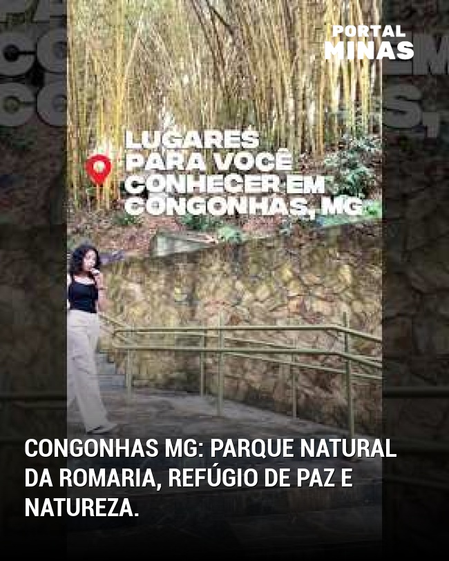 Congonhas MG: Parque Natural da Romaria, refúgio de paz e natureza.