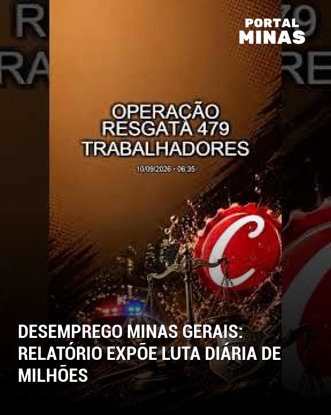 Desemprego Minas Gerais: relatório expõe luta diária de milhões